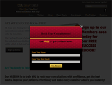 Tablet Screenshot of csasmartgroup.com